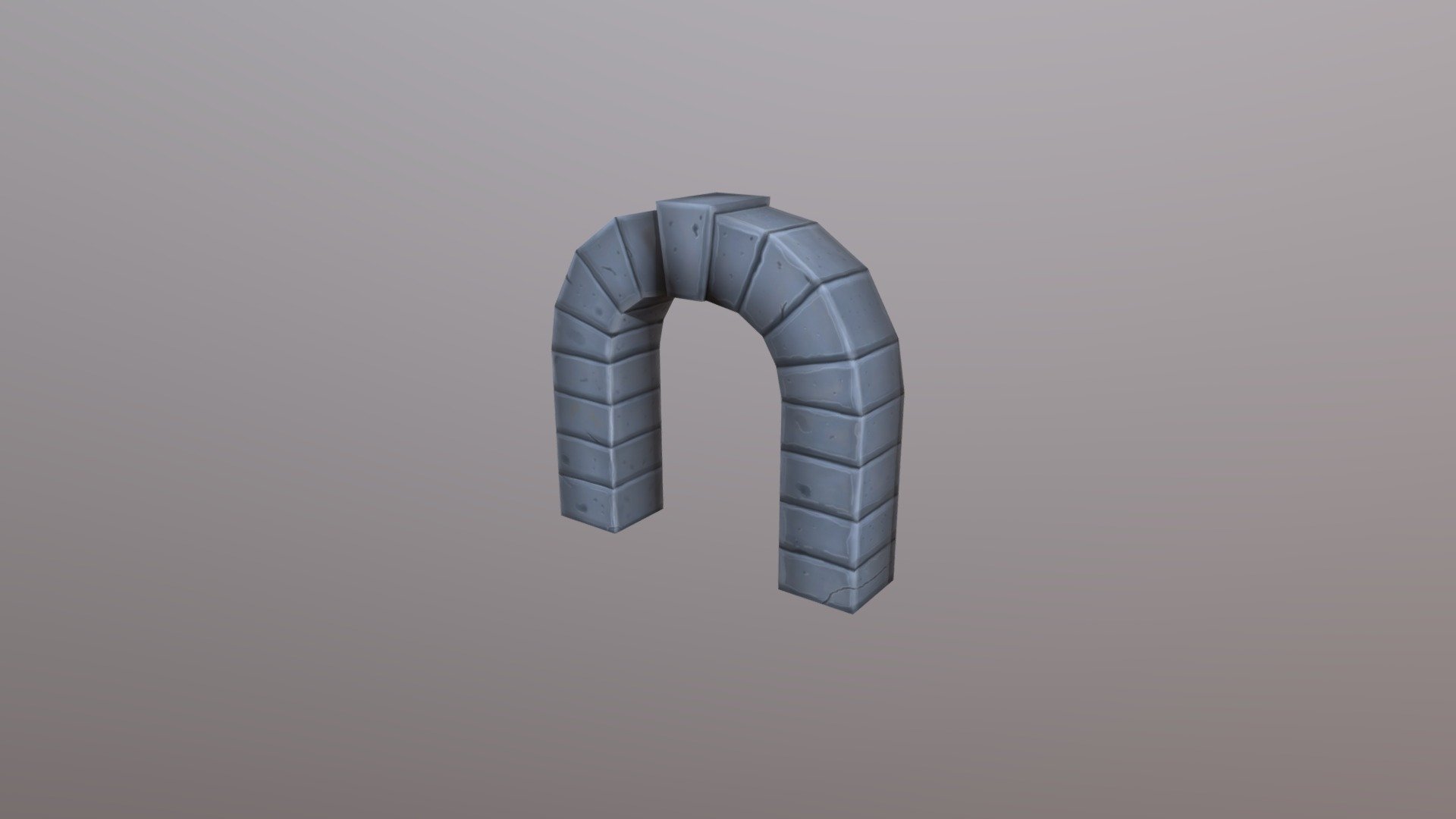 Stone Arch Hand Painted