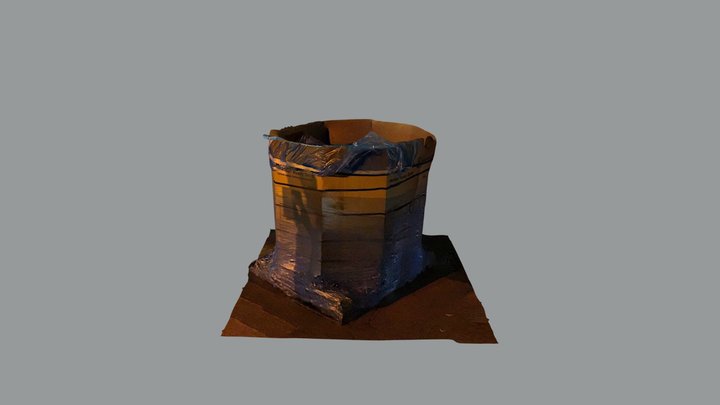 Industrial Combo Container 3D Model