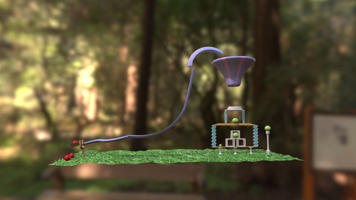 Marble madness 3D Model