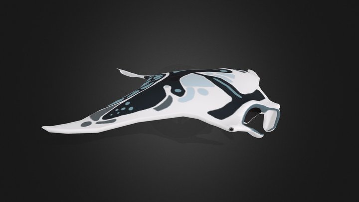 Manta Ray 3D Model