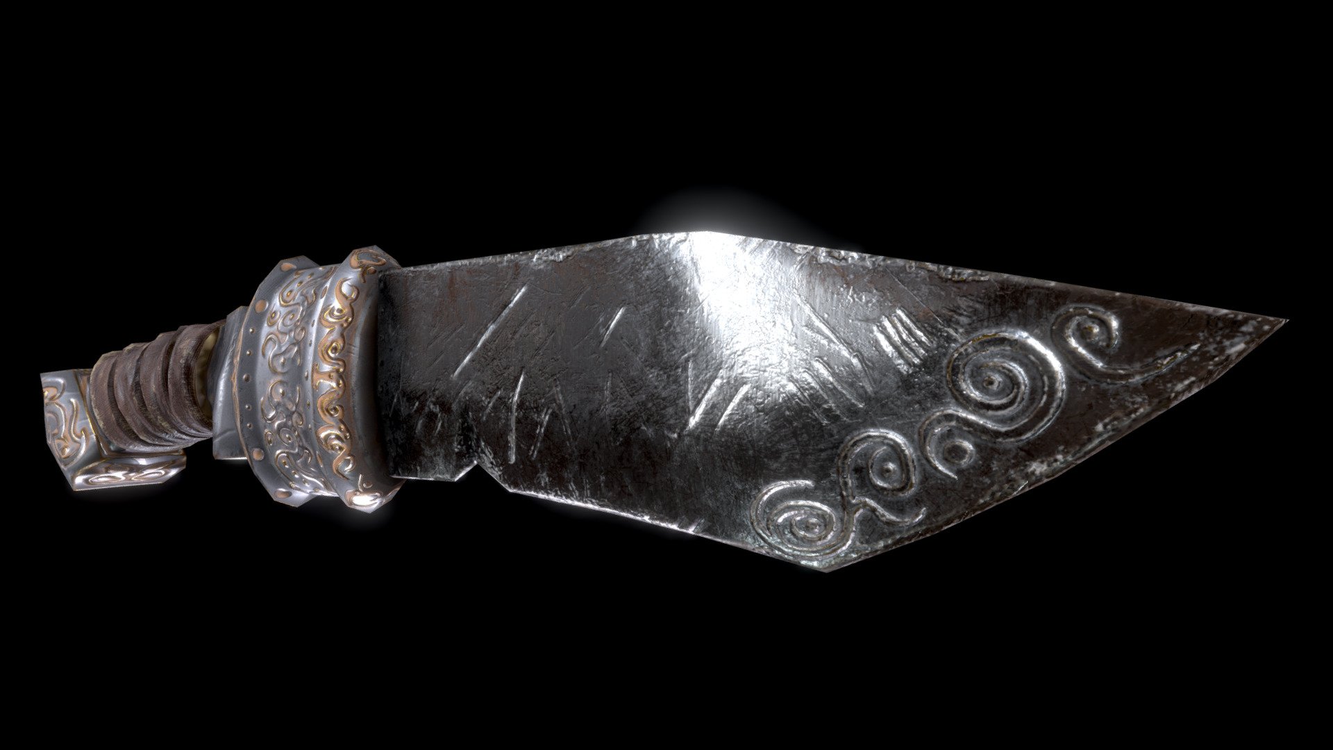 Old Knife - 3D model by Oğuzhan Aka (@oguzhanaka) [87190ce] - Sketchfab