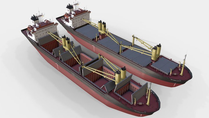 General Cargo Ship 3d model 3D Model