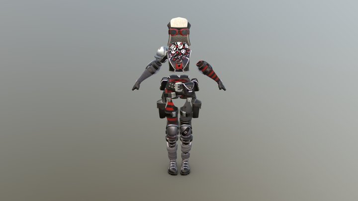 Arcade Dieselpunk F Drifter 3D Model