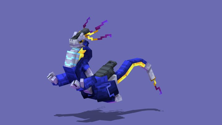 Pokemon Miraidon 3D Model