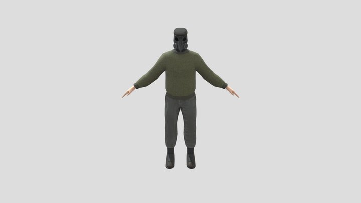 Character - Drazen 3D Model