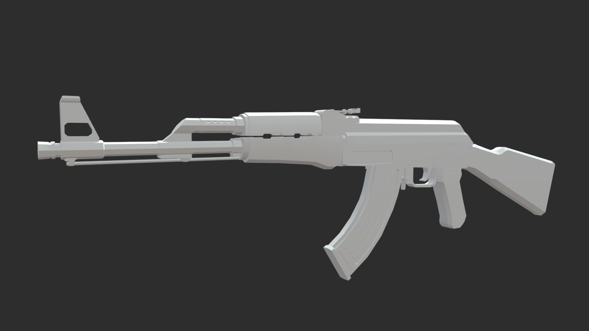 AK-47 Type-2 - 3D model by Amzingdoge [871dab2] - Sketchfab