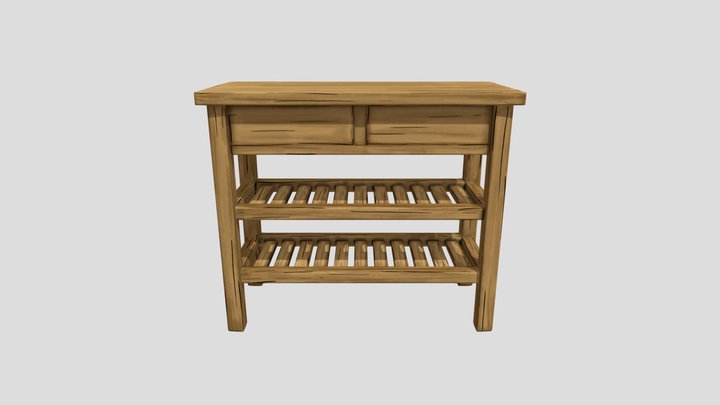 Cartoon workplan 3D Model