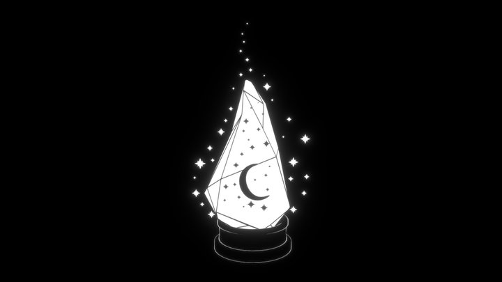 Magic Crystal B&W – Modelo 3D gratuito STL