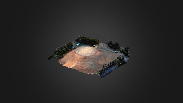UAV写真測量_AUTEL EVO II PRO V3 / 野球場 3D Model
