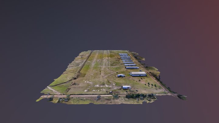 Mapa 3D Aerodromo de Escobar 3D Model
