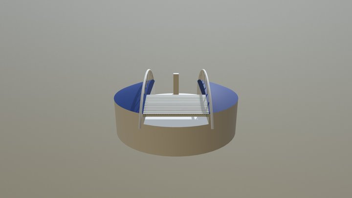 Stadium (Open Roof) 3D Model