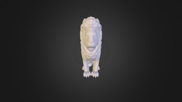 lion 3D Model