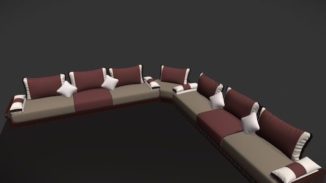 salon L 3D Model