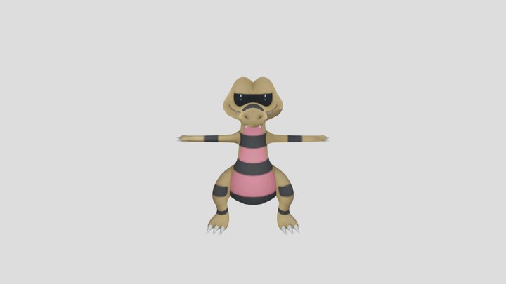 3DS - Pokedex 3D Pro - Pokemon (5th Generation) 3D Model