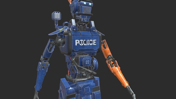 Chappie 3D Model