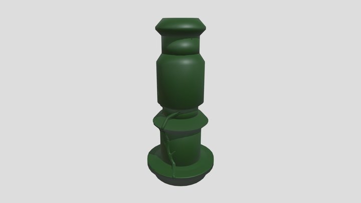 Disgusting Pillar 3D Model