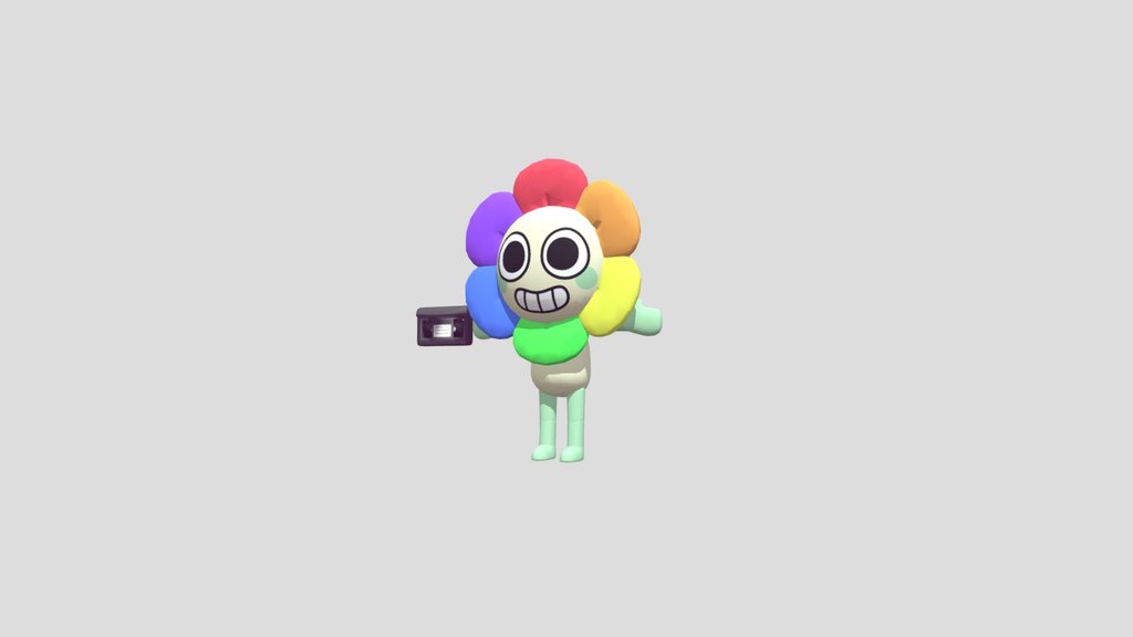 Dandy from dandys world (rigged)