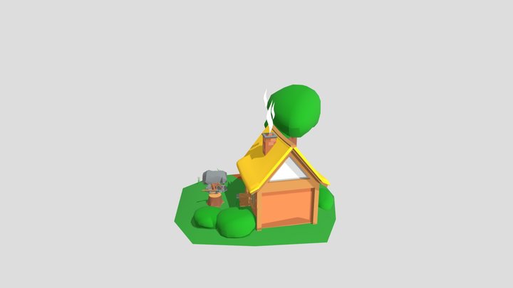 1IGP20_E/D_Vereecken_Jake_SimpleScene 3D Model