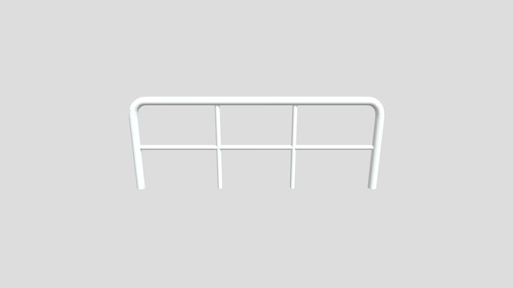 Ship Rail 3D Model