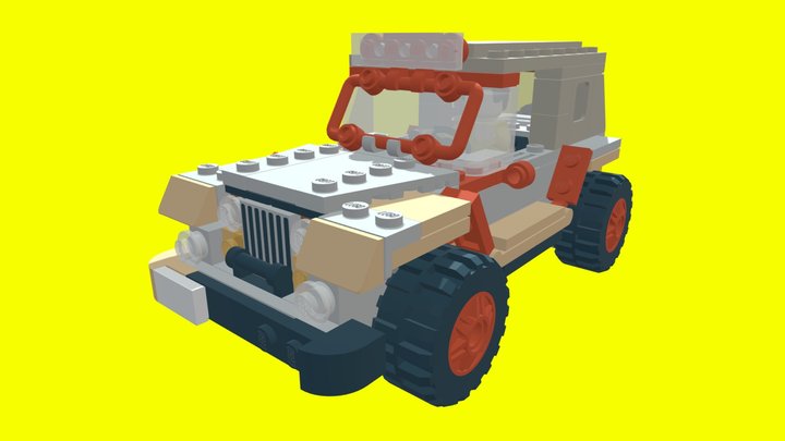 LEGO JP jeep 12