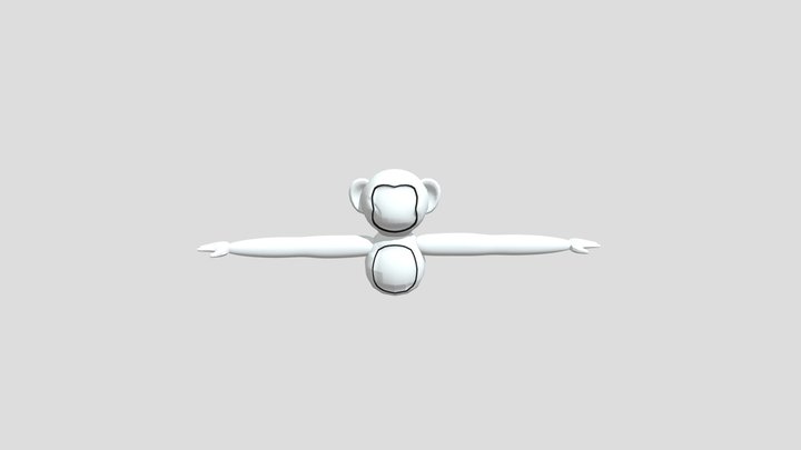 monke again 3D Model