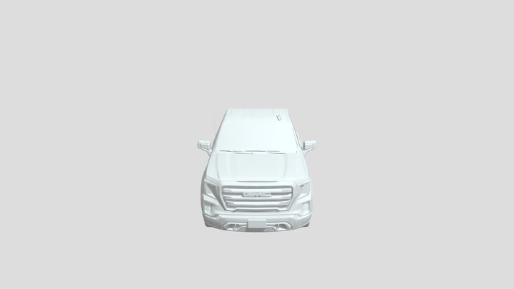GMC Sierra Reg SLE 1500 2020 – Kostenloses 3D-Modell STL