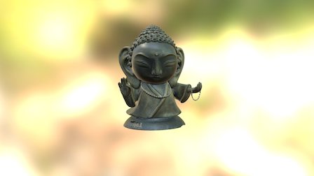 Lil Buddha 3D Model