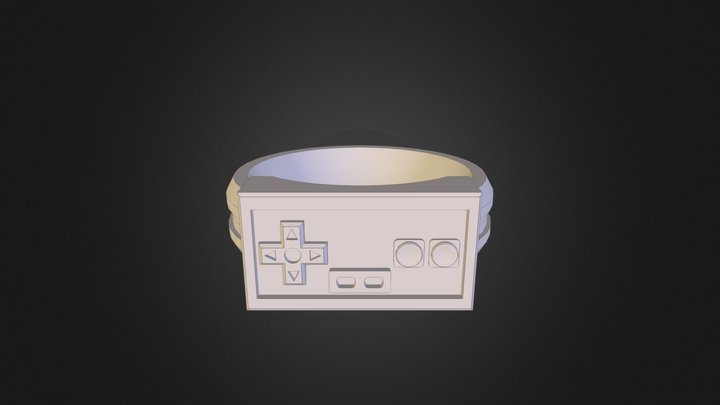 NES ring 3D Model