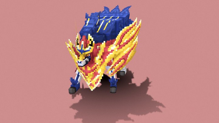 Zamazenta crown 3D Model