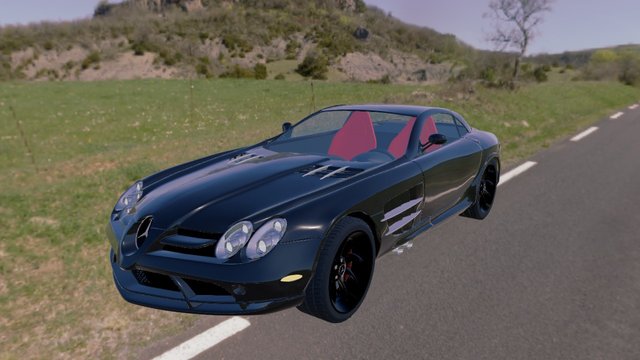 Mercedes SLR 3D Model