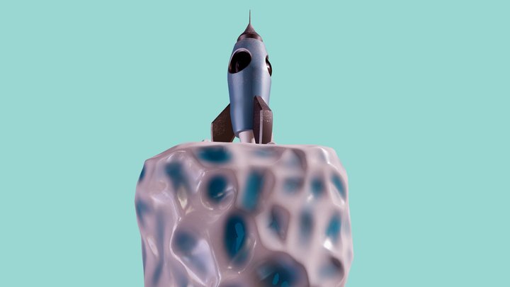 The Mission on the Ice Island 3D Model
