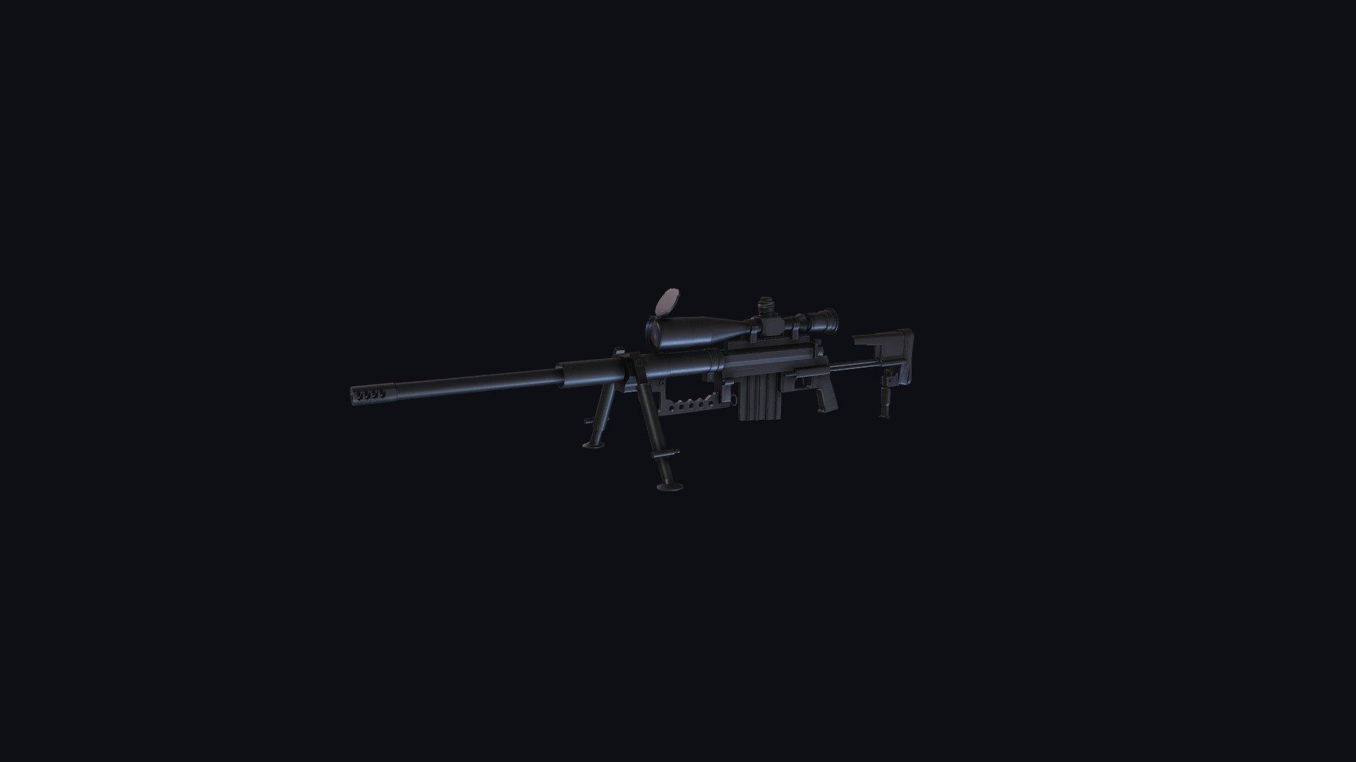 CheyTac M200 Intervention Sniper - 3D model by SpaceDorito [872e6ed ...