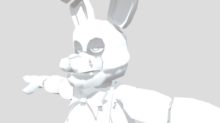 Stylized FNaF 3D Model