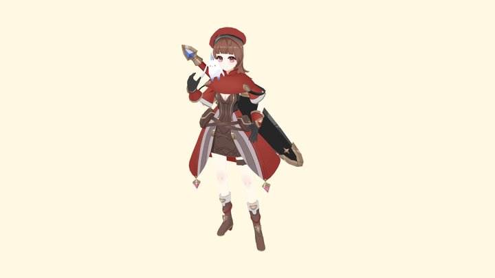 Diana 3D Model