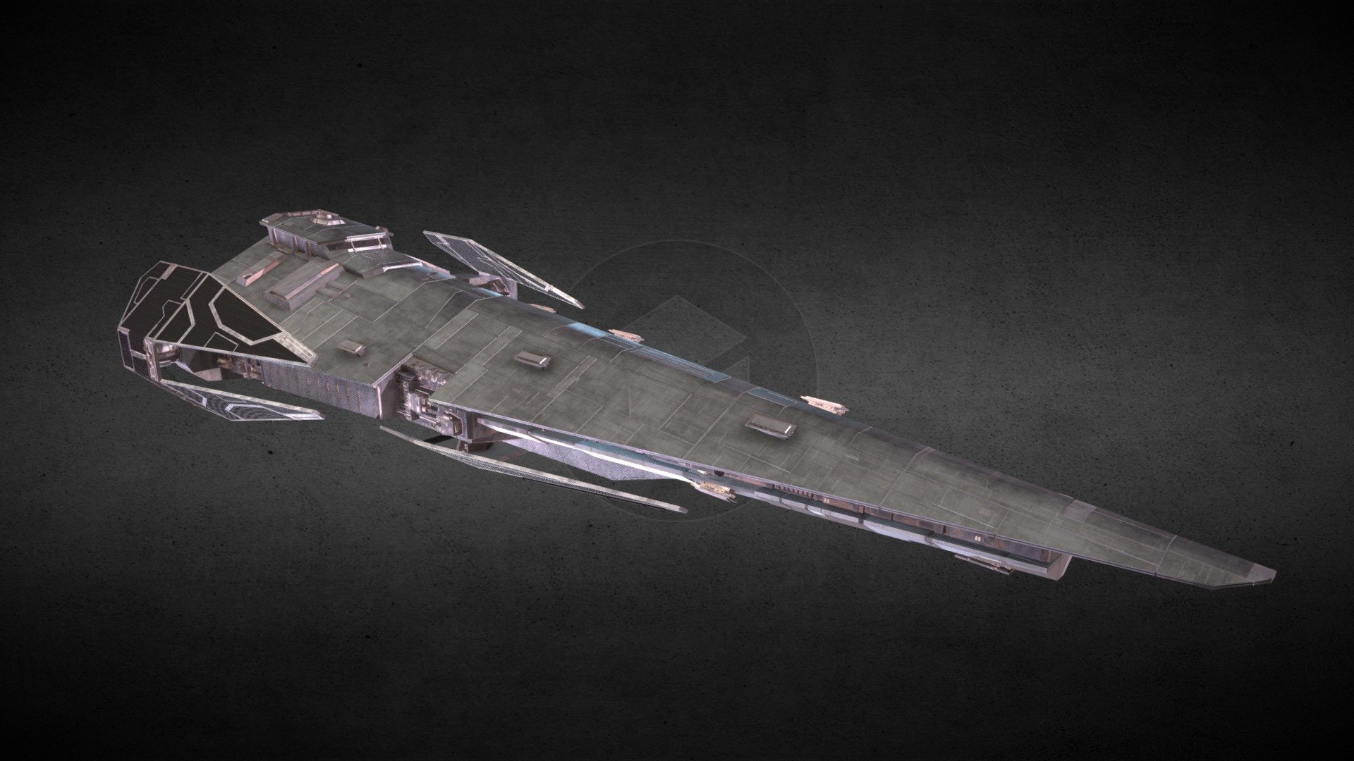 Star Wars: Raider-class Corvette - Download Free 3D model by Daniel ...