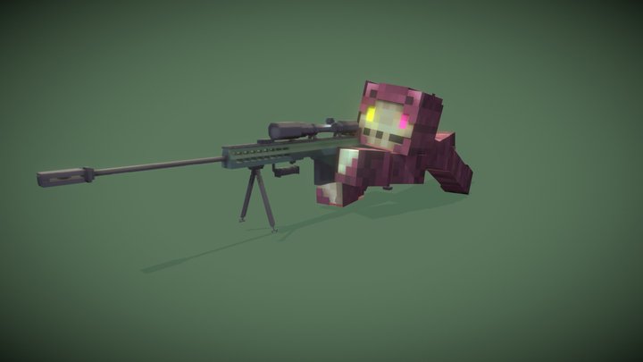 m107高 3D Model