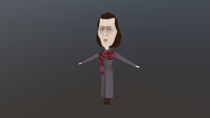 Withnail and I - Withnail 3D Model