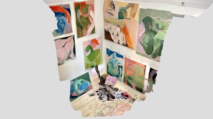 Artist Studio Preview: Amy Beager 3D Model