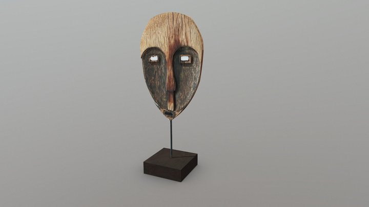 Kunst, Masker 1 3D Model