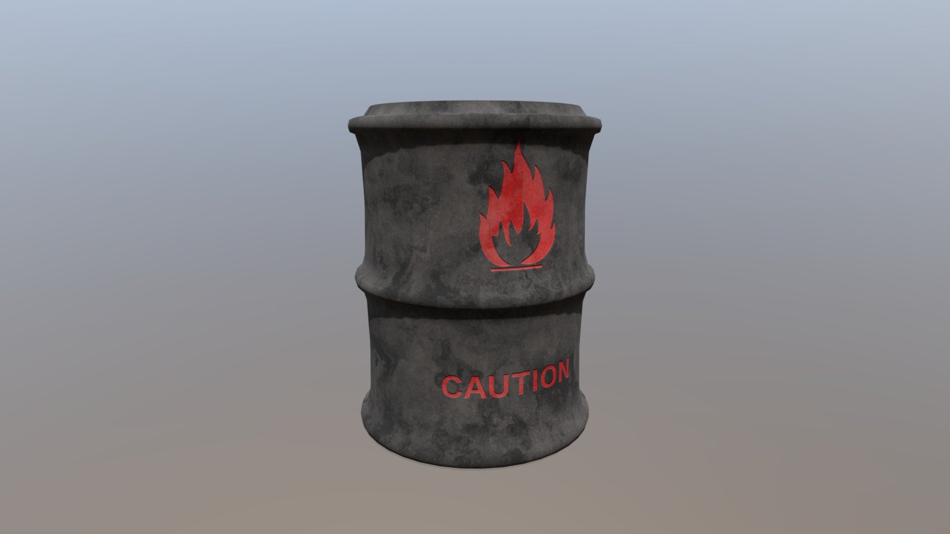 Barrel Low Poly