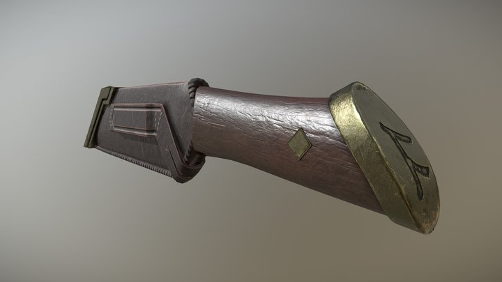 The Hobbit: Ori's Dagger 3D Model