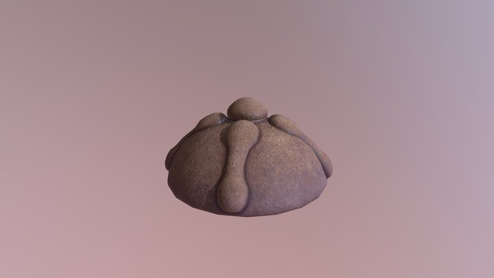 Pan de Muertos 3D Model