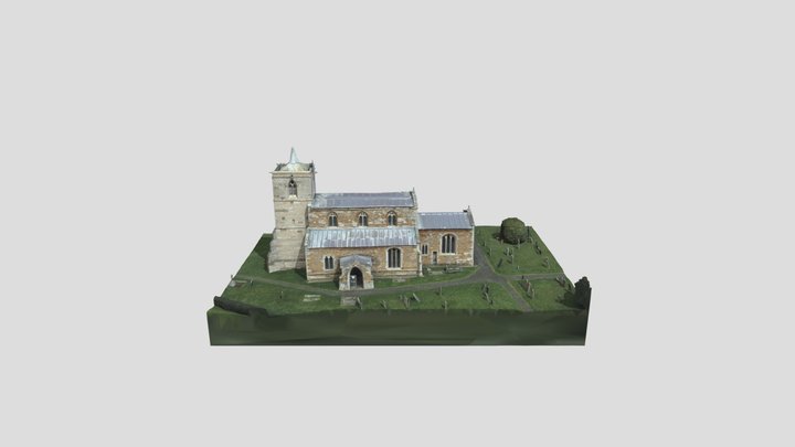 Braunston Church 3D Model