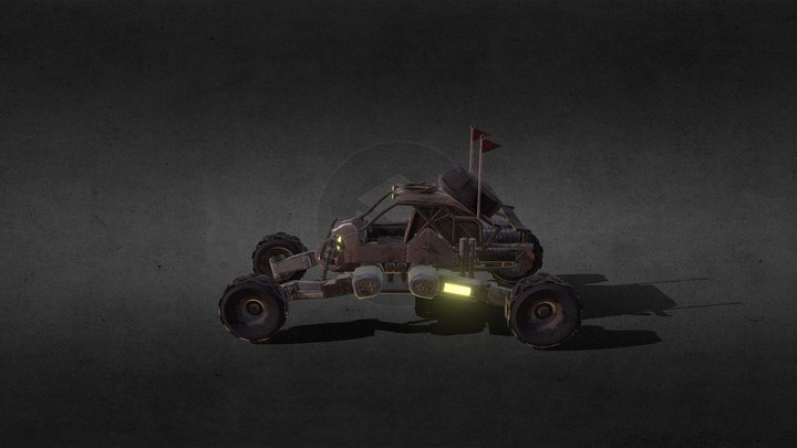 Buggy - Outrunner 3D Model