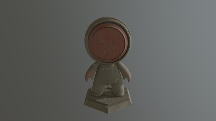 Muñeco de trapo 3D Model