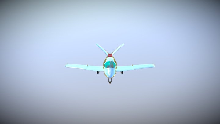CIRRUS vision sf50 jet 3D Model