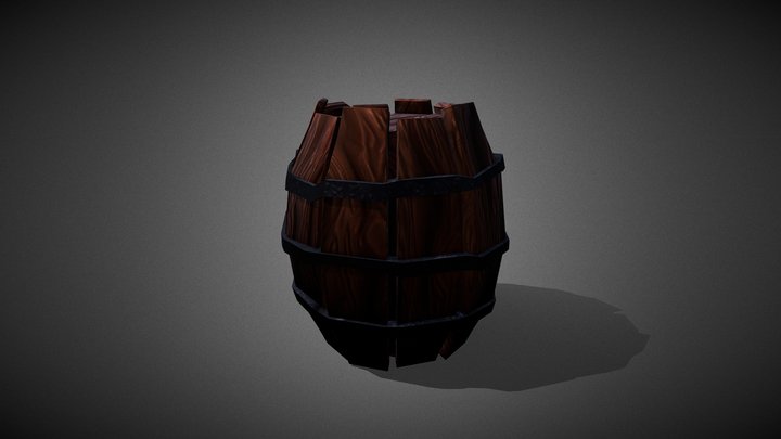 Barrel 3D Model