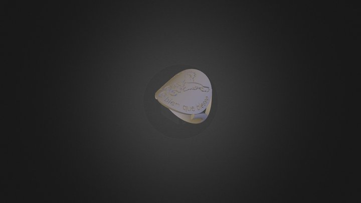 Bague triskel 3D Model