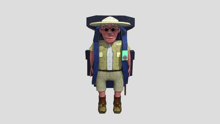 Character(No Anim) 3D Model