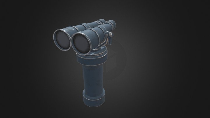 Binoculars 3D Model